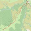 Trace GPS Tracé actuel: 06 AOU 2016 18:46, itinéraire, parcours