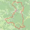 Trace GPS Monts de la Madeleine, itinéraire, parcours