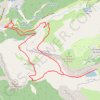 Trace GPS Le lac de Flaine par Les Carroz-d'Arâches, itinéraire, parcours
