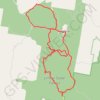 Trace GPS Jimna - Ponderosa - Peach Trees, itinéraire, parcours
