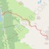Trace GPS Le Lurien par le lac de Fabrèges, itinéraire, parcours