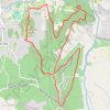 Trace GPS Randonnée Châteaurenard, itinéraire, parcours