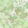Trace GPS À travers bois - Saint-Germain-la-Montagne, itinéraire, parcours