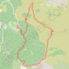 Trace GPS Pic de Courmettes et Puy de Tourrettes, itinéraire, parcours
