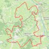 Trace GPS La Briennonaise - Mix des circuits, itinéraire, parcours