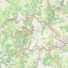 Trace GPS Des marches du Lévézou au plus haut viaduc du monde - Peyre, itinéraire, parcours