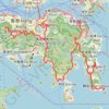 Trace GPS Hong Kong island ride, itinéraire, parcours