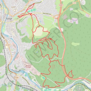 Trace GPS Trail des Terroirs 2017 23 km, itinéraire, parcours
