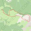 Trace GPS Pic de Bergon, itinéraire, parcours