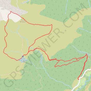 Trace GPS Montaigu - Arête SE (partielle), itinéraire, parcours