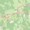 Trace GPS Les Cornes d'Urfé-Cervières, itinéraire, parcours