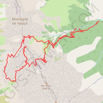 Trace GPS Tour des jumeaux de Faraut par la rampe des Ailes (Dévoluy), itinéraire, parcours