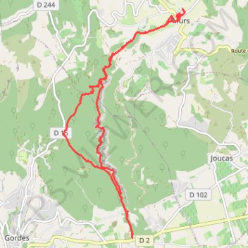 Trace GPS Les moulins de Veroncle, itinéraire, parcours