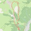 Trace GPS Mont Archas, itinéraire, parcours