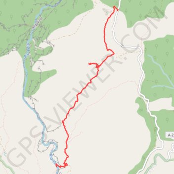 Trace GPS Sierra de Guara, itinéraire, parcours