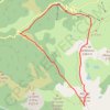 Trace GPS Pic de Tarbésou par la Coume Grande, itinéraire, parcours