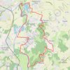 Trace GPS Grand Trail St Romain Patrice_BOUTET_2021-11-27_10-35-38, itinéraire, parcours