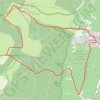 Trace GPS Peite balade sur Hauteurs Brochon, itinéraire, parcours