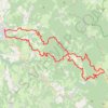 Trace GPS Rando Route Auvergne Beal Cunlhat, itinéraire, parcours