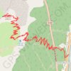 Trace GPS Borreguil de la Cuca, itinéraire, parcours