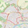 Trace GPS Tour de Château-Thierry par les sentiers, itinéraire, parcours
