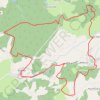 Trace GPS Rilhac-Lastours, itinéraire, parcours