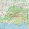 Trace GPS MARSEILLE CASSIS 2021, itinéraire, parcours