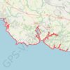 Trace GPS Concarneau - Doëlan, itinéraire, parcours