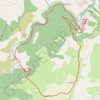Trace GPS Sentier de Saint-Chély-du-Tarn, itinéraire, parcours