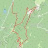 Trace GPS La Pinéa par le sentier Vermorel, itinéraire, parcours