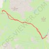 Trace GPS Vallée d'Ossau cirque d'Anéou du parking de l'Araille au col de l'Iou, itinéraire, parcours