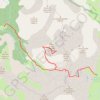 Trace GPS Col de la Roche Trouée, itinéraire, parcours