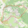 Trace GPS La Fontaine Pourrie - Hauts Plateaux Sud du Vercors, itinéraire, parcours