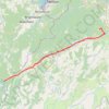 Trace GPS Onamalutu Campsite - Saint Arnaud, itinéraire, parcours
