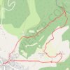 Trace GPS Saint Jean de Laur et le gouffre de l'Oule (Lot), itinéraire, parcours