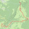 Trace GPS Col et Belvédère de la Cochette, itinéraire, parcours