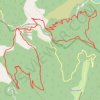 Trace GPS Autour du Col de Saint-Pierre - Saint-Jean-du-Gard, itinéraire, parcours