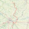 Trace GPS GR124 De Berny-sur-Noye (Somme) à Rebreuviette (Pas-de-Calais), itinéraire, parcours