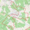 Trace GPS CIRCUIT LES CROIX DE SERVIAN - ESPACE VTT-FFC BÉZIERS MEDITERRANÉE, itinéraire, parcours