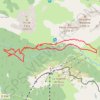Trace GPS Gave de Soussouéou - Plateau de Lacaya - Cabane du Soussouéou, itinéraire, parcours