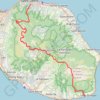 Trace GPS GRR 2 : De Saint-Denis à Saint-Philippe (Île de la Réunion), itinéraire, parcours