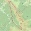 Trace GPS Col du Béal, itinéraire, parcours