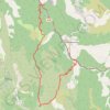 Trace GPS Villages du Cresset et du Poil, itinéraire, parcours