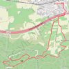 Trace GPS Barbaira-Miramont-7,4km, itinéraire, parcours