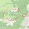Trace GPS Les Grosliers - Le Bournet, itinéraire, parcours