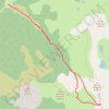 Trace GPS Sarrat de Casalins - Col de l'Egue, itinéraire, parcours