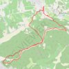 Trace GPS Ansouis - Villelaure par L'Ubac, itinéraire, parcours
