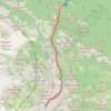 Trace GPS PAKLENICA (500m), itinéraire, parcours