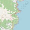 Trace GPS Rando tamariu - phare san sebastian, itinéraire, parcours