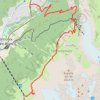 Trace GPS Grand Balcon Nord Chamonix, itinéraire, parcours